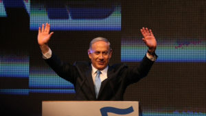 Netanyahu lanza la campaña del Likud. (Photo: Motti Kimchi)