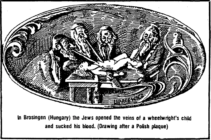 Nuevo libelo de sangre: los judíos roban pollos para Yom Kipur