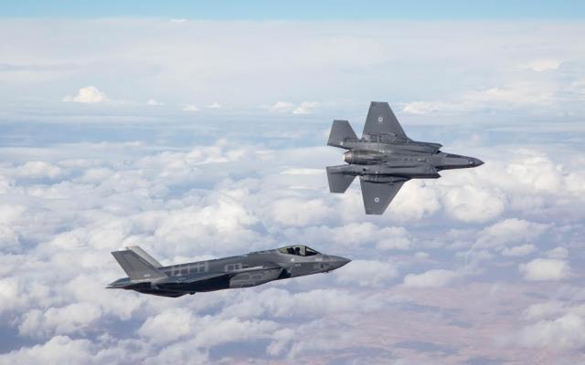 Israel es el primer paÃ­s del mundo en atacar con los aviones F-35, dice el comandante de la Fuerza AÃ©rea
