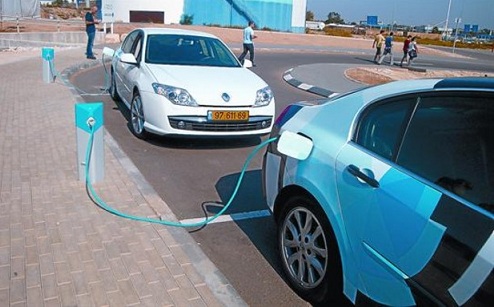 Israel contará con más de 2,000 puntos de recarga para coches eléctricos