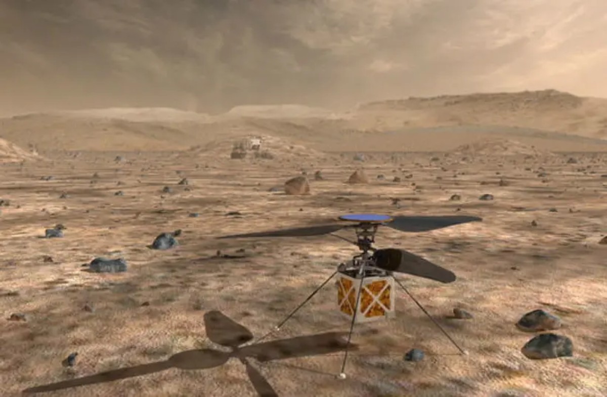 NASA lanza robot en busca de signos de vida marciana pasada ...